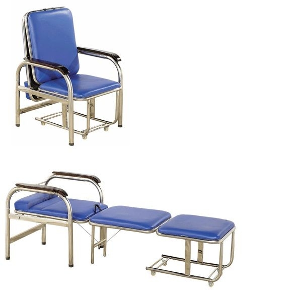 D11 不锈钢陪护椅（带扶手）